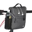 Rhinowalk Dark Gray Large Capacity Bicycle Front Handle Bag - 1