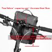 Rhinowalk Multi-function Bicycle Front Handle Bag - Full Black - 3