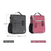 Rhinowalk Multi-function Bicycle Front Handle Bag - Full Black - 5
