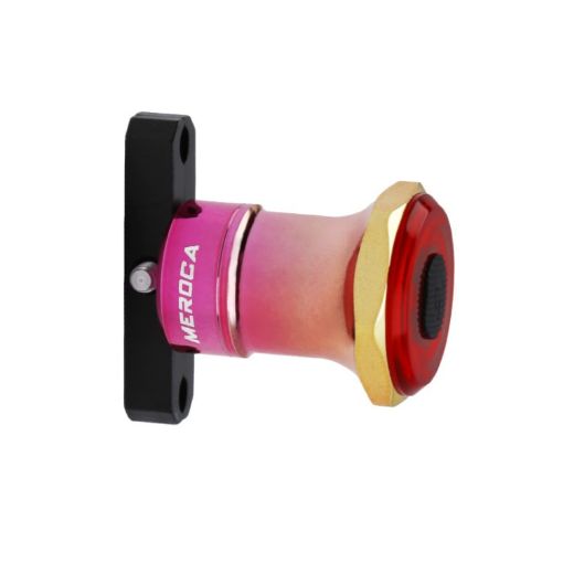 MEROCA MX2 Smart Sensor Brake Light, USB, Gold Pink Seat Install - 1