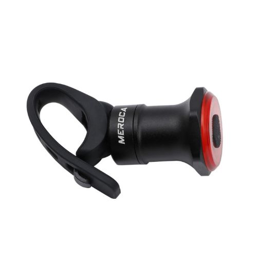 MEROCA MX2 Smart Sensor USB Bike Tail Light, Seat Tube Black - 1