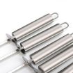 BBQ Skewer Set: 5 PCS Stainless Steel Pins with Heat-Proof Handles - 6