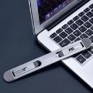 Oatsbasf Foldable Notebook Bracket with Fan Heater (Silver) - 6