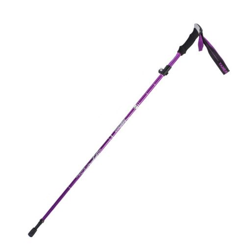 TANERDD TR-D0001 Folding Aluminum Trekking Poles, Short Purple Model - 1
