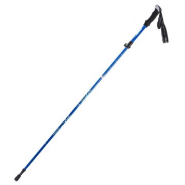 TANERDD TR-D0001 Folding Aluminum Trekking Poles (Blue, Long Model) - 1