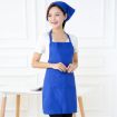 Green 2PCS Kitchen Chef Aprons with Pockets for Cooking & Baking - 4