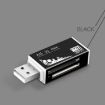 Multi 1 in Memory SD Card Reader for MS Pro Duo, Micro SD, TF, M2 - 1