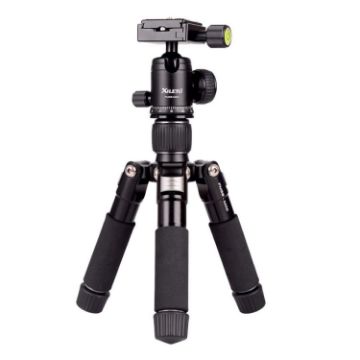 Xiletu FM5S-MINI 5-Section Titanium Desktop Tripod with Folding Legs - 1