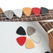 Ukulele Guitar Wool Felt Picks 10 PCS (Yellow) - 2