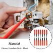 7 in 1 Red Multipurpose Screwdriver Set with Bit Insulation - 6