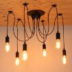 E27 40W Retro Edison Vintage Filament Bulb, AC 220V (T45 Spiral) - 6