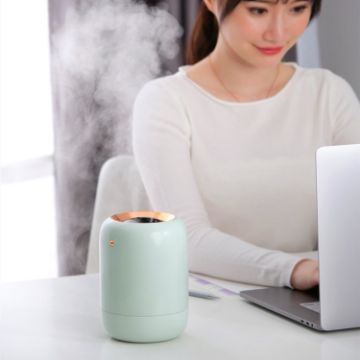 M09 Dual Nozzle LED Air Humidifier with UV Sterilization (Green) - 1