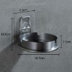 Stainless Steel Ashtray & Cigarette Rack for Hotel Bathroom - 2