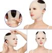 074 Skin Tone Enhanced V Face Double Chin Mask for Men & Women - 1