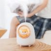 Portable Cute Pet Desktop Humidifier - M08 USB Cartoon Space Capsule (White) - 2