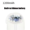 Portable Cute Pet Desktop Humidifier - M08 USB Cartoon Space Capsule (White) - 4
