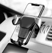 Universal Black Gravity Phone Holder for Car Air Vent Mount - 3