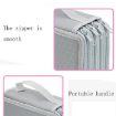Four-Layer Sketch Pencil Case, 72 Holes, Solid Black Square Design - 6