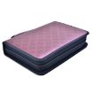 Large Capacity 150-Hole Purple PU Pencil Case - Solid Color - 2
