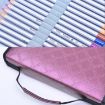 Large Capacity 150-Hole Purple PU Pencil Case - Solid Color - 5