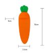 Carrot Shape Bookmark Fun Reading Pager Book Page Folder - 3