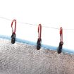 Camping Tent Windproof Clips: 20 PCS Canopy Tarp Fixed Points - 6