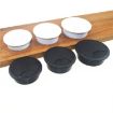 20 PCS Black 50mm ABS Plastic Cable Box Desk Hole Cover - 3