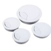 20 PCS White 50mm ABS Cable Hole Cover for Desk & Computer - 2