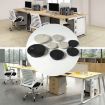 20 PCS White 50mm ABS Cable Hole Cover for Desk & Computer - 6