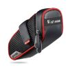 WEST BIKING Waterproof Bicycle Saddle Bag  Small (Black Red) - 2