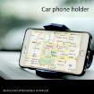 Black Blue Alligator Mouth Clip Holder for Car/Desktop Phone - 5