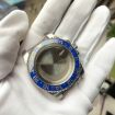 GMT Blue & Yellow Ceramic Watch Case for Rolex 2813/8215/2836/3804 - 1