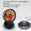 F409 24V Car Fan with Shaking Head (Cigarette Lighter Port) - 6