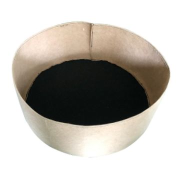56L 60x20cm Camel Felt Planting Barrel Bag Indoor/Outdoor Use - 1