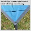 Camping Sunshade Waterproof Mat, Ultra-Light 300x300cm (Army Green) - 4