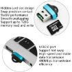 Mini Micro SD & TF Card Reader 480Mbps (Red) for Phone & Speaker - 5