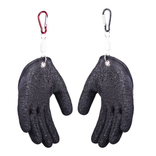 Anti-Skid Stab-Resistant Fishing Gloves with Magnetic Buckles - 1