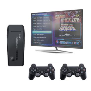 M8 Wireless HDMI Mini Arcade Game Machine with 2 GamePads 32G Memory - 1