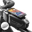WEST BIKING Waterproof Bike Top Tube Bag - Black - 1