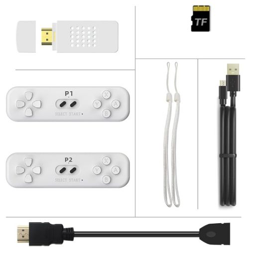 Mini Wireless HD TV Game Machine, Y2 FIT Version (830 Games) - 1