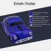 Yellow Car Shape Wireless Mouse - CM0010B, 1200 DPI, 3 Keys - 4