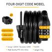 WEST BIKING YP0705061-0705062 Four-Digit Anti-Theft Bike Lock 1.2M - 2