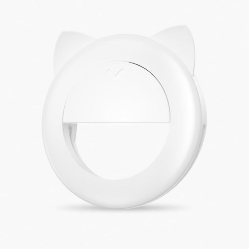 XJ17 LED Ring Light Cat Ears 2PCs - Large-Capacity Video Conference - 1