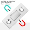 Punch-Free Cabinet Door Magnetic Suction Launcher, Double Magnet, Gold - 4