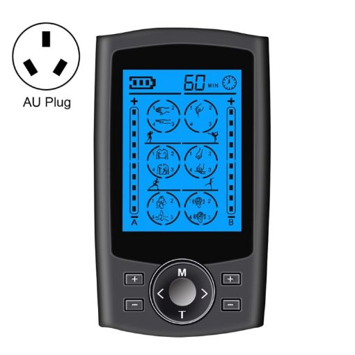 24-Mode Digital Pulse Massager for Whole Body Therapy (AU Plug) - 1