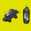 WEST BIKING EVA Hard Shell Phone Bag for Bicycle (Dark Green) - 3