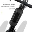 WEST BIKING YP0707263 Bike Front Beam Bag EVA Phone Holder Orange - 5