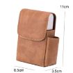 Fashion Business Card Case - Lychee Pattern Black Cigarette Box - 3
