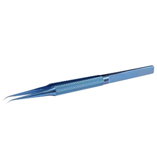 Kaisi BT-15 Curved Titanium Alloy Antimagnetic Electronics Tweezers - 1