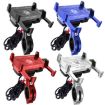 Kewig M6-S 12V Motorcycle Phone Bracket with QC3.0 Charging (Red) - 2